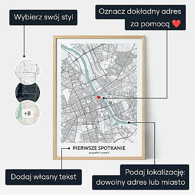 Nasze Pierwsze Spotkanie — personalizowany prezent dla niego