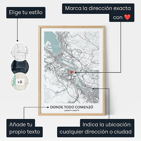 Donde Todo Comenzo — impresión artística personalizada
