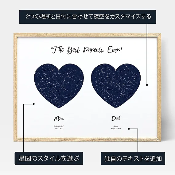 personalize_JA_Mom and Dad Double Star Map
