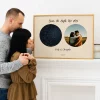 Custom Star Map with Photo — personalised star map print