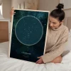 Mappa Stellare del tuo Compleanno — stampa artistica personalizzata